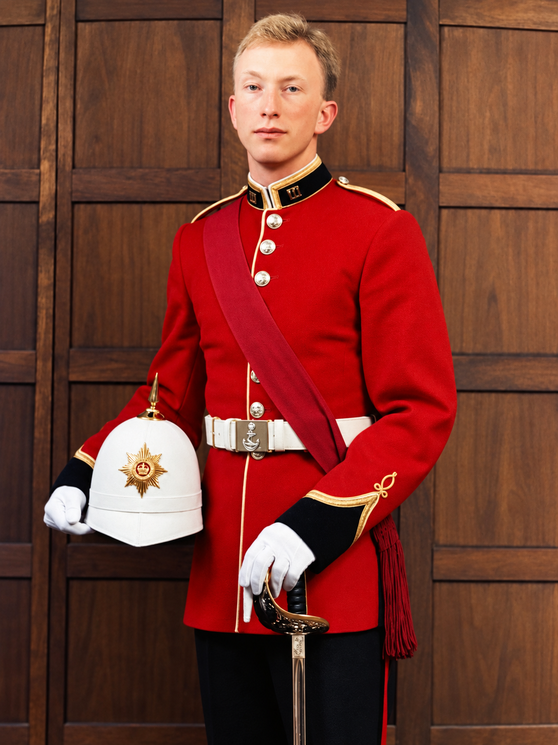 Ty Shattuck in Royal Military College dress uniform